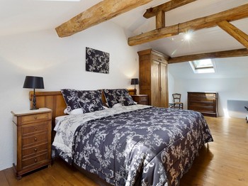 Le Farat - Gîte La Maison de Campagne - Chambre Kingsize.