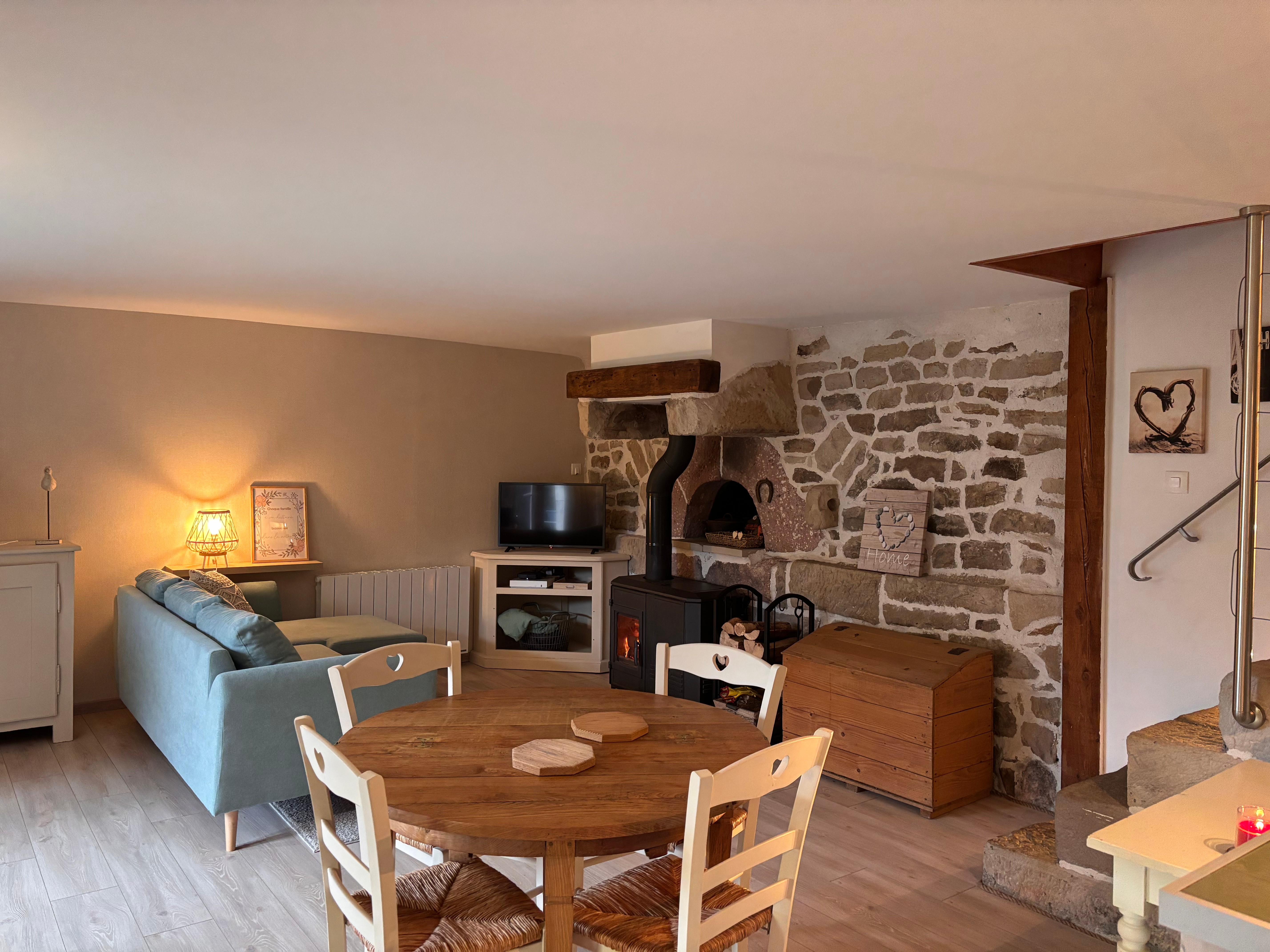 Living room - Gîte de la Forge - Le Val d'Ajol