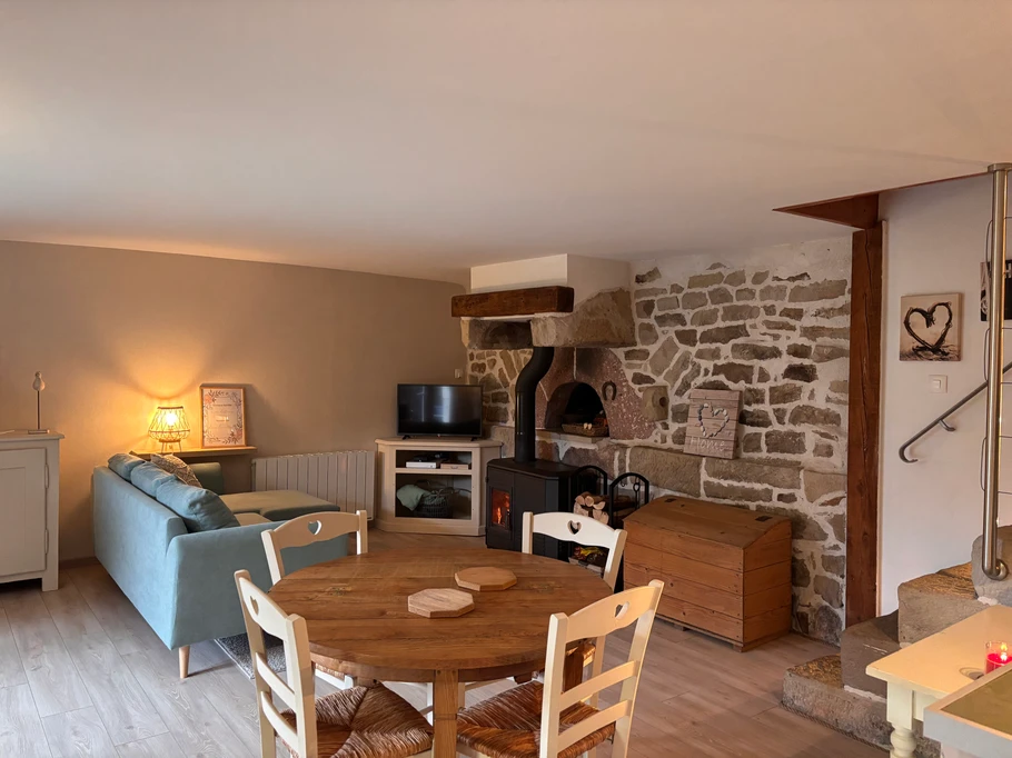 Living room - Gîte de la Forge - Le Val d'Ajol