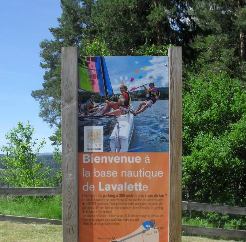 base nautique du lac de Lavalette