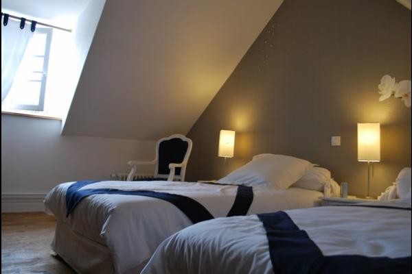 Chambre deux lits