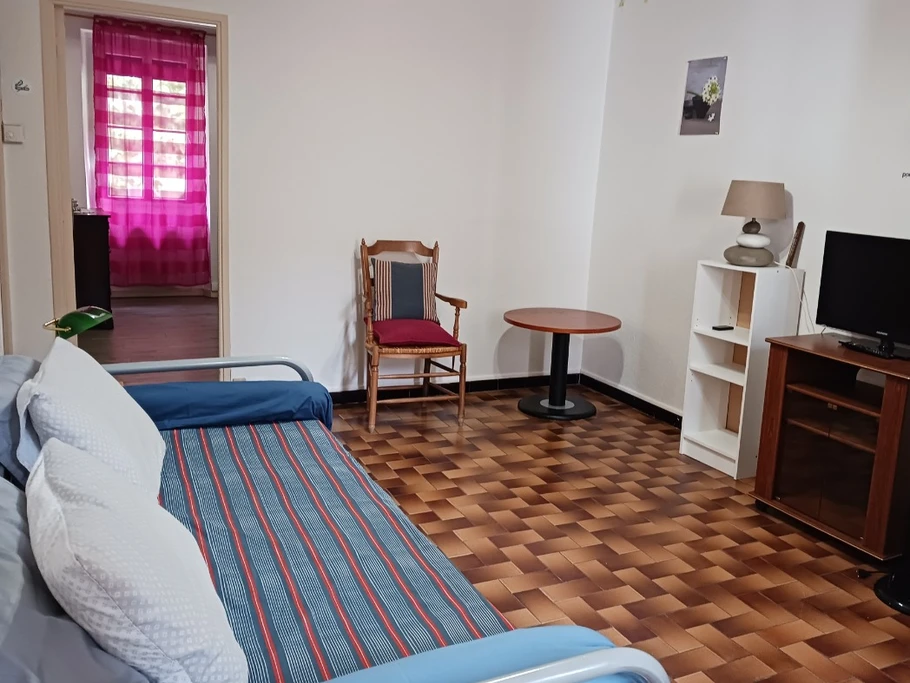 le salon à l'étage