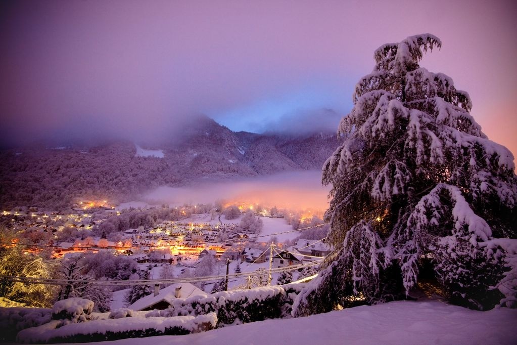 Cauterets ambiance hivernale