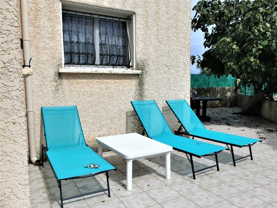 Terrasse pour bronzer