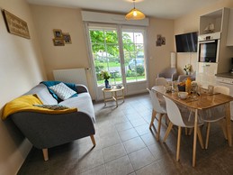 Séjour plein sud avec jardin