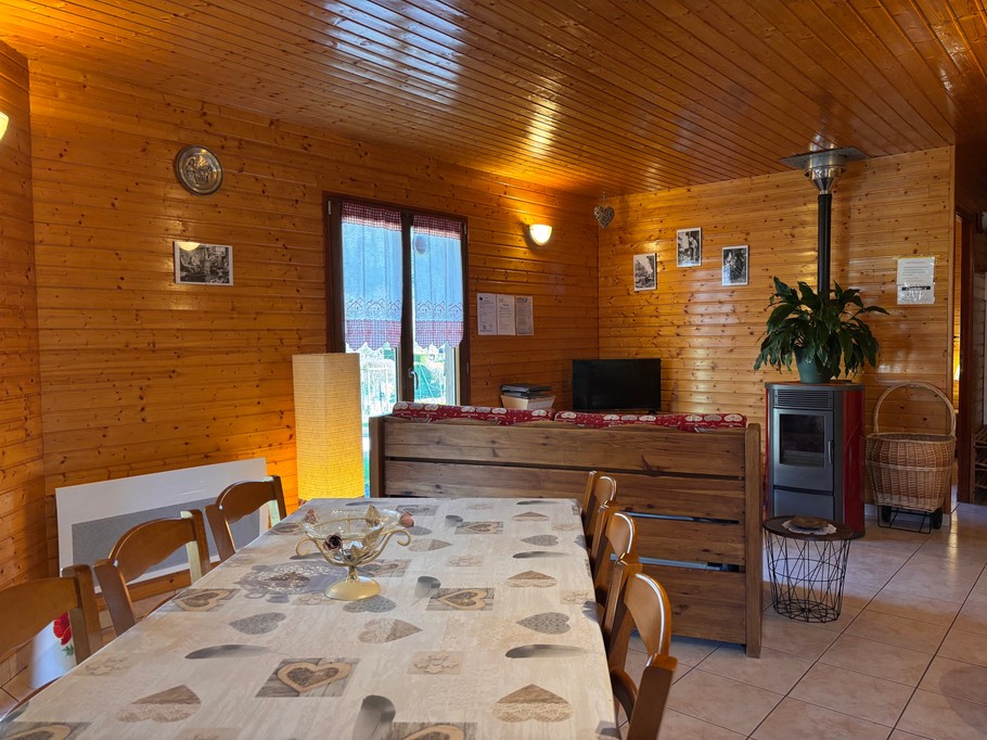 Living room - Chalet Le Jauniré - Plainfaing, Vosges