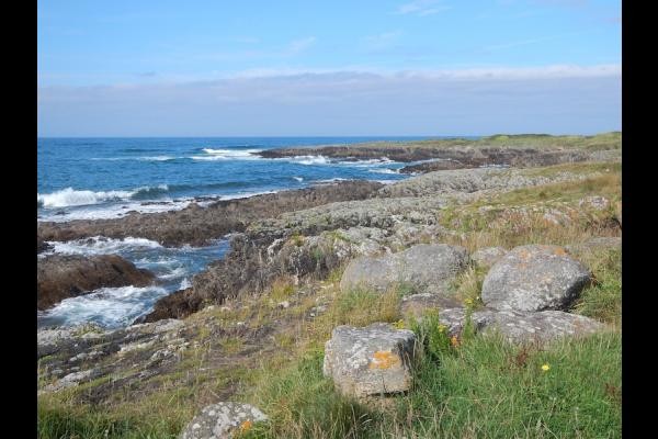 la côte sauvage sur le GR 34