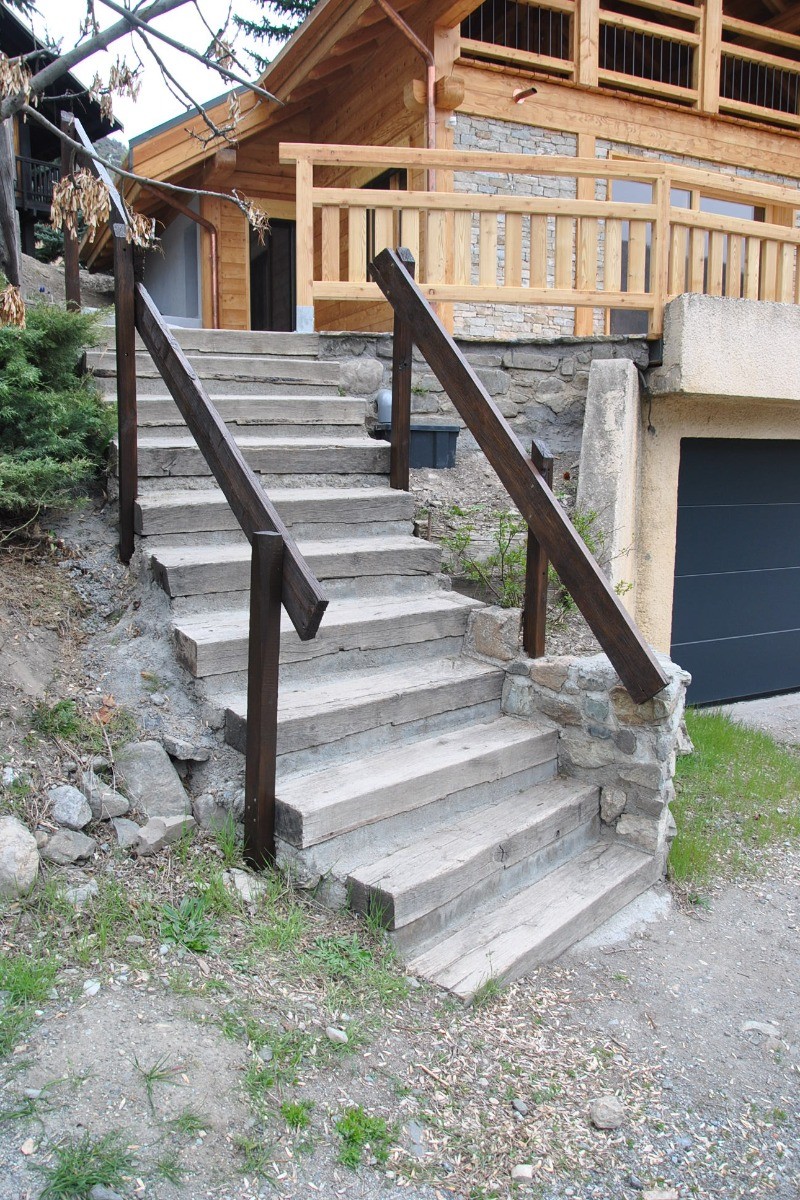accès chalet