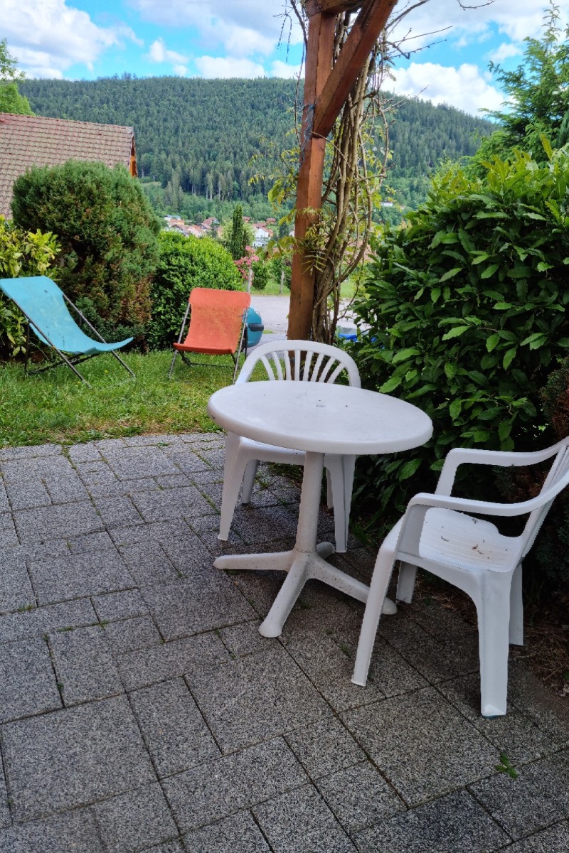 Terrasse et bains de soleil - Chalet Saint Mamet