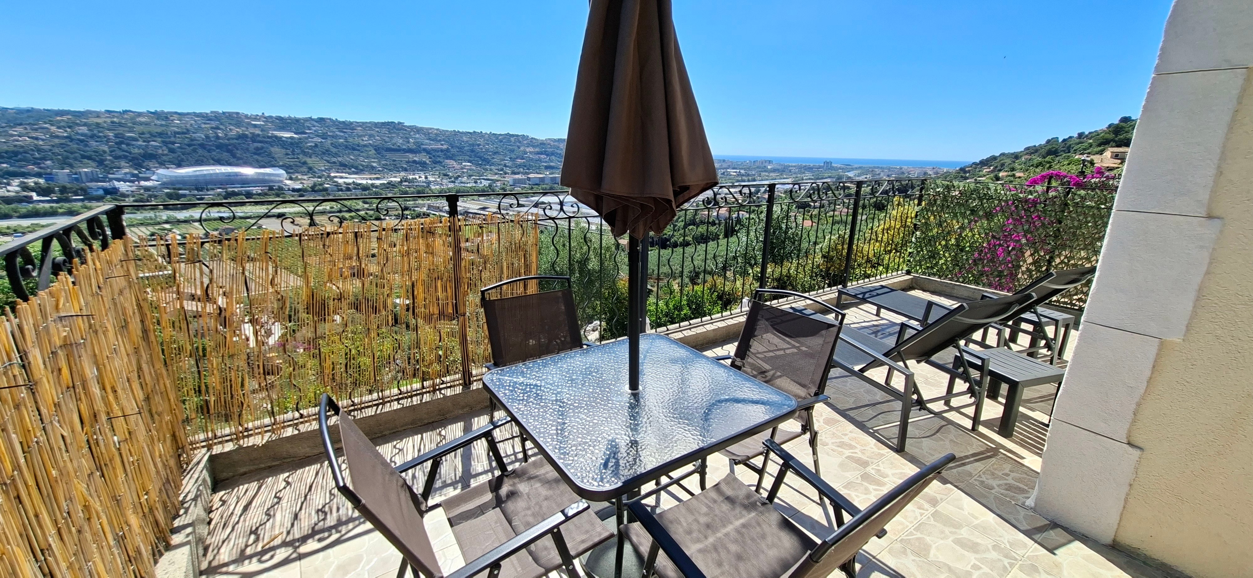 terrasse chambre Azur N°2