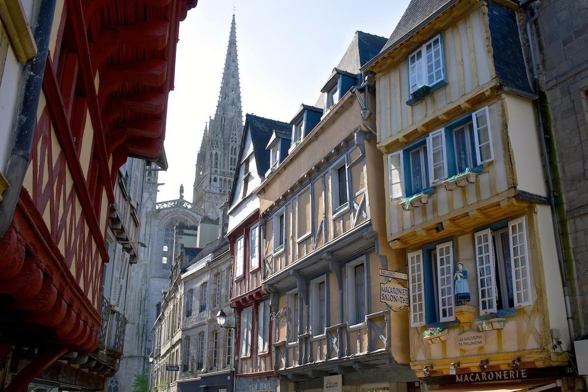Centre historique de Quimper à 20 mn