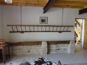 Ferme Passion - Chambre Bugey - Décor râtelier