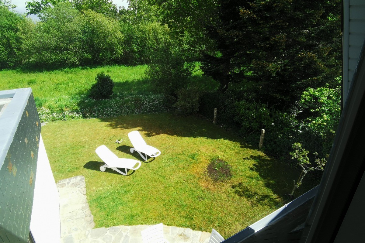 Vue sur le jardin