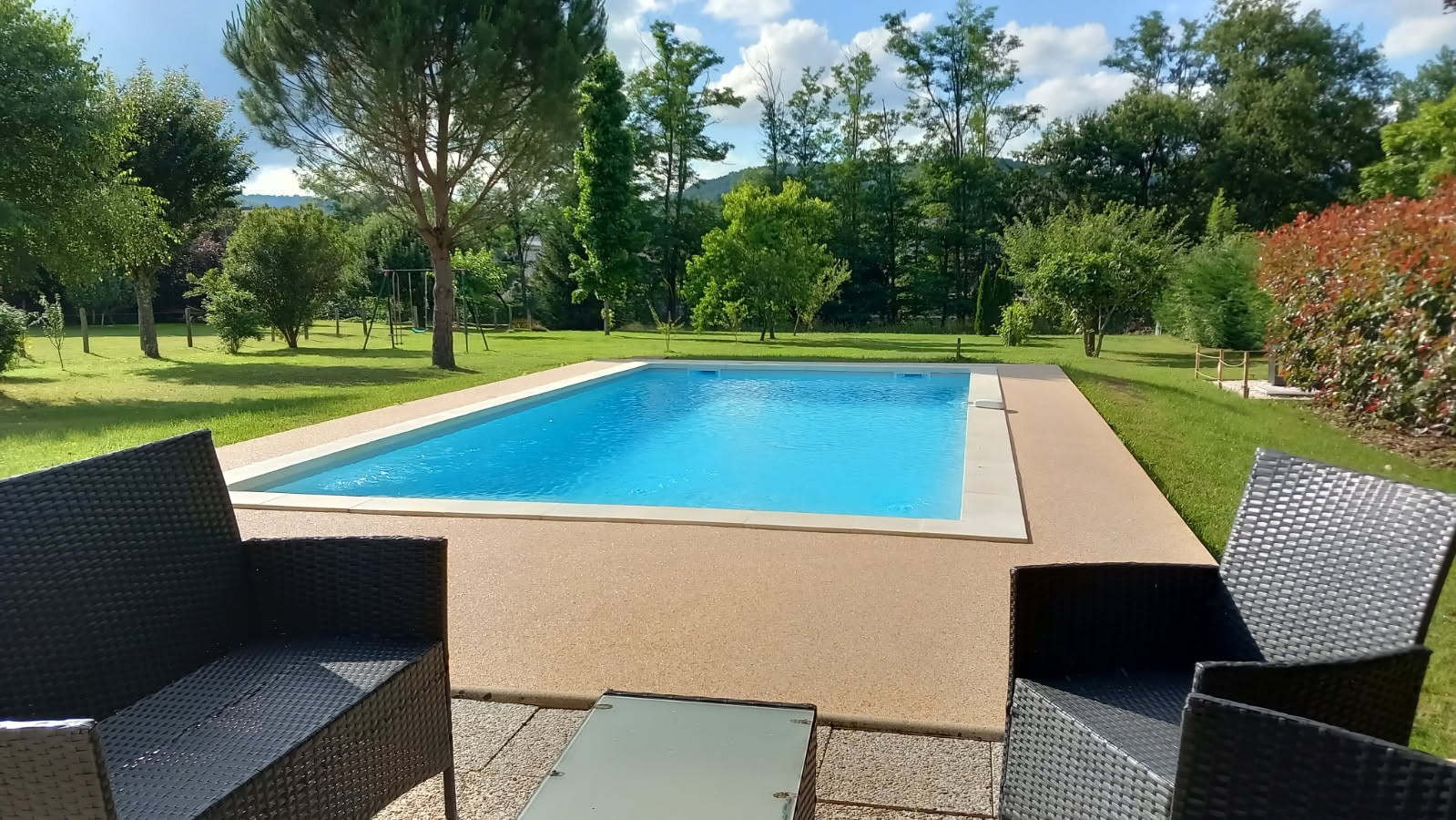 Piscine chauffée
