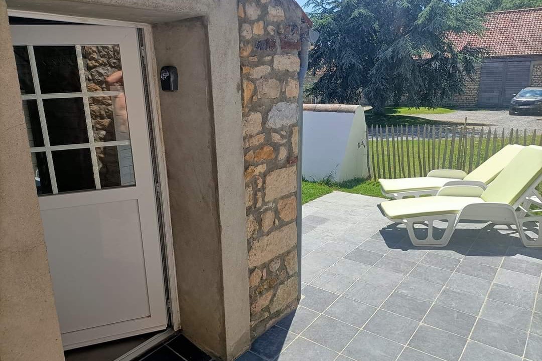 entrée du gite "La Bergerie"