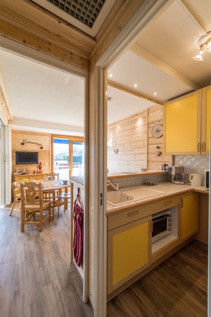 Studio Les Aiguilles n°507 - le coin cuisine