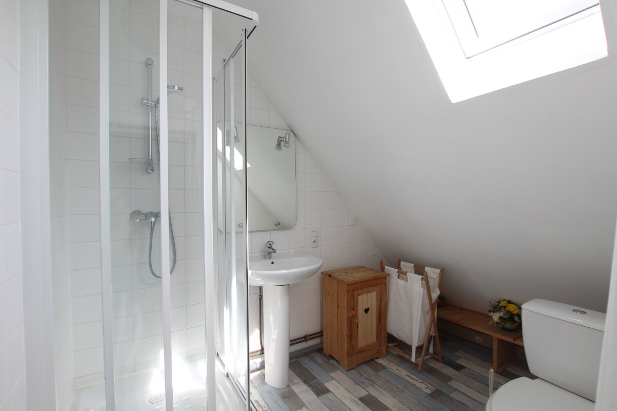 Salle d'eau avec wc