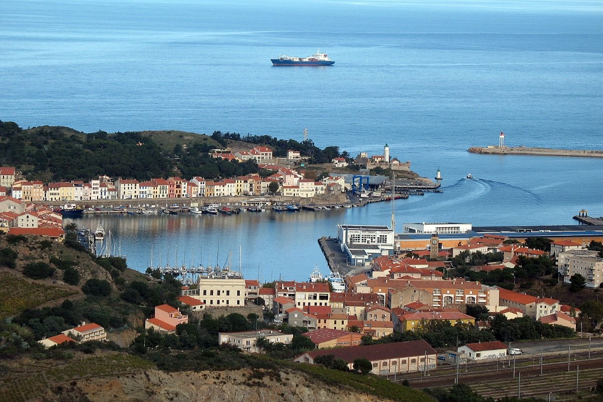 Vue de Port-Vendres