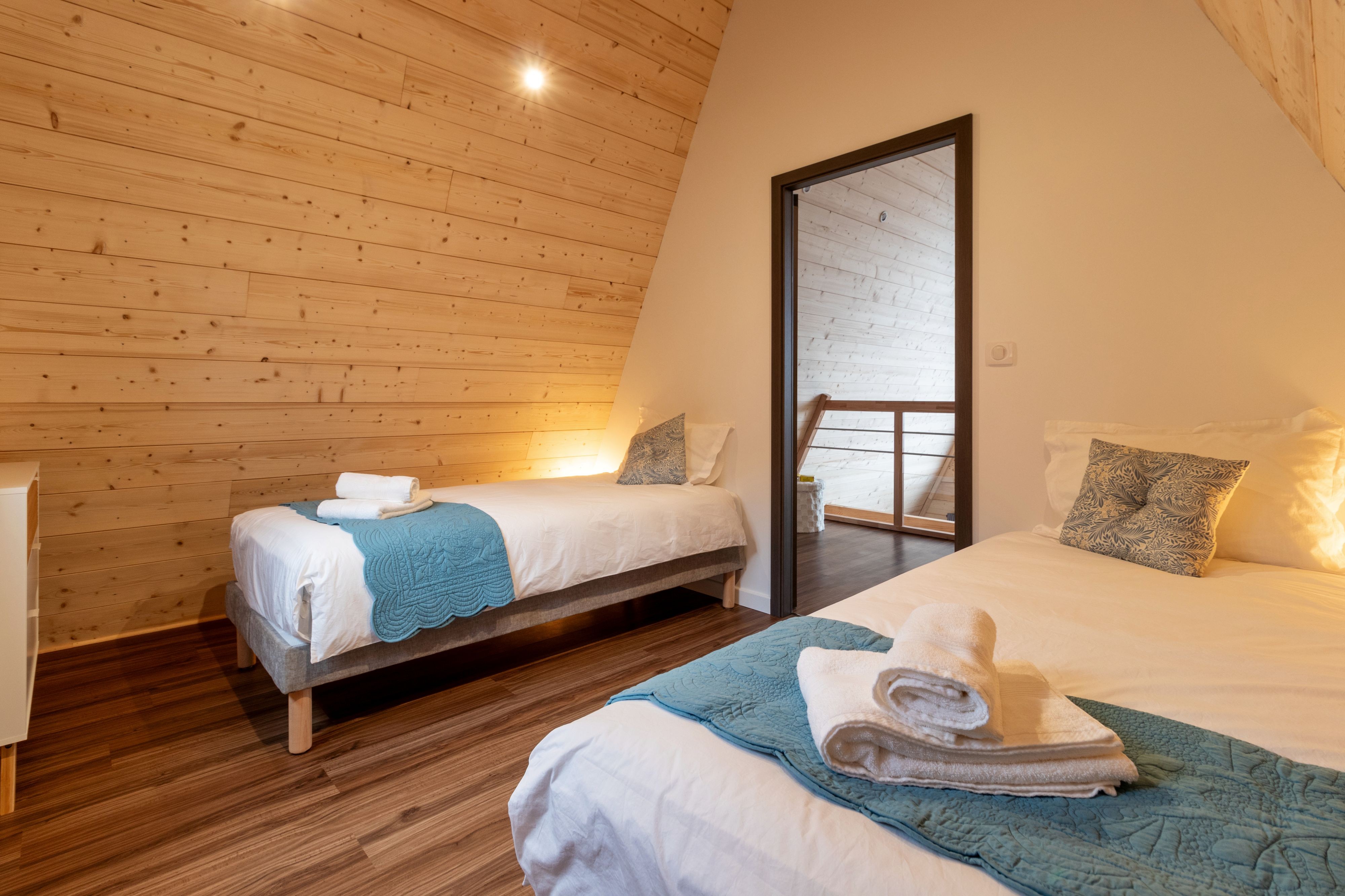 Chambre 2 - Chalet à l'Orée des Biches - Anould - Vosges