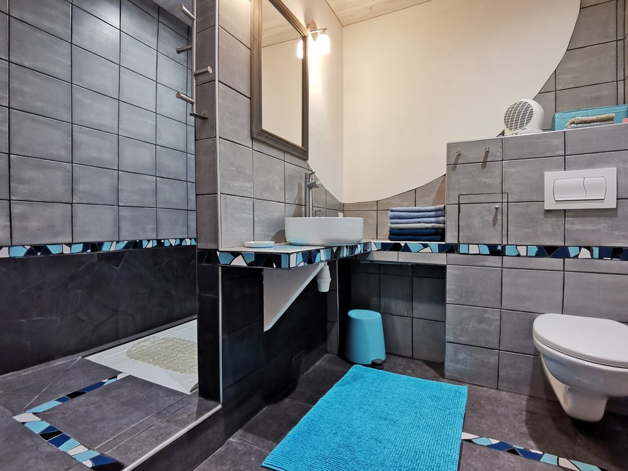 Salle d'eau avec WC
