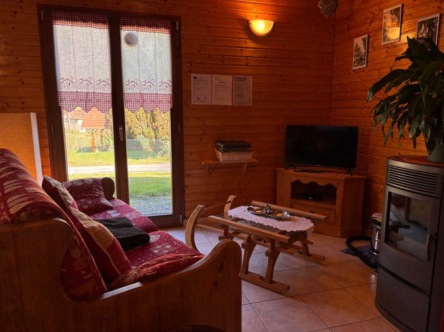 Living room - Chalet Le Jauniré - Plainfaing, Vosges