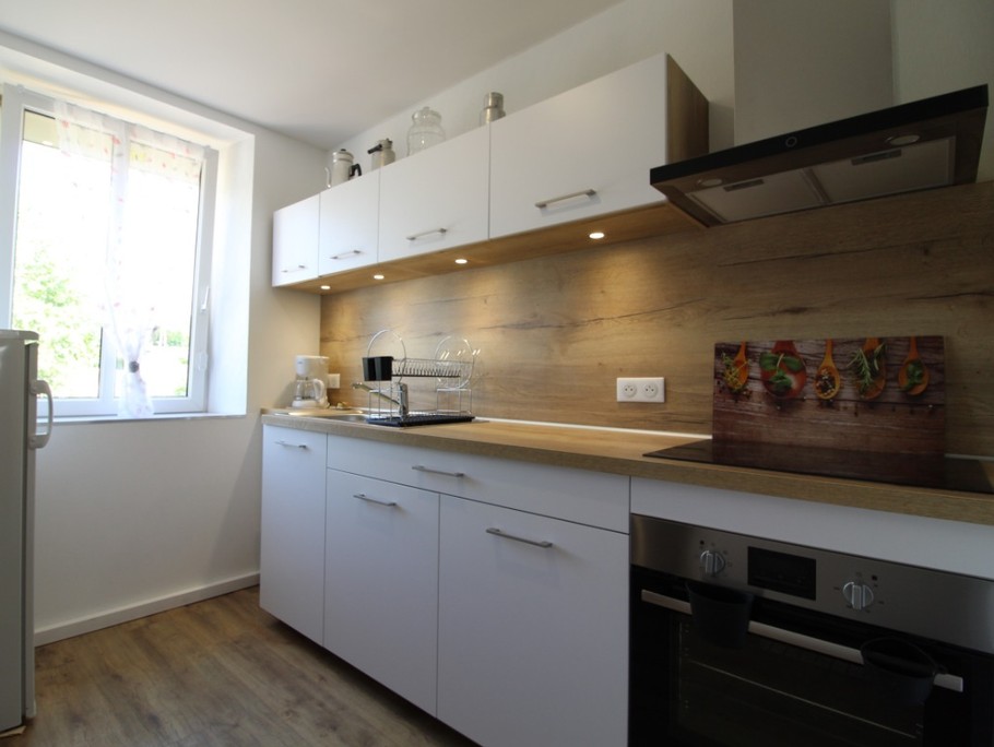 Cuisine - Appartement Chez Reine - Location de vacances - Étival-Clairefontaine