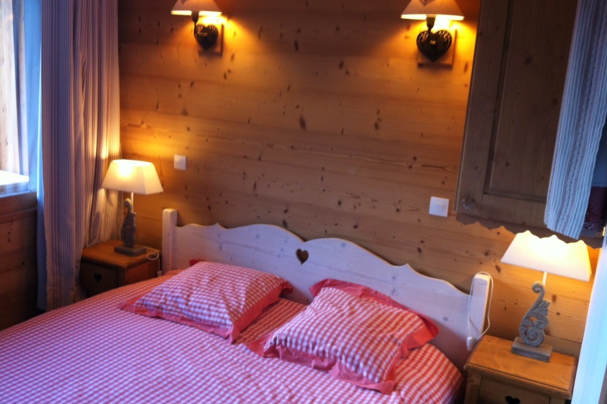 La chambre parentale avec son balcon privatif