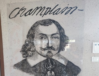 Portrait de Champlain, natif de Brouage