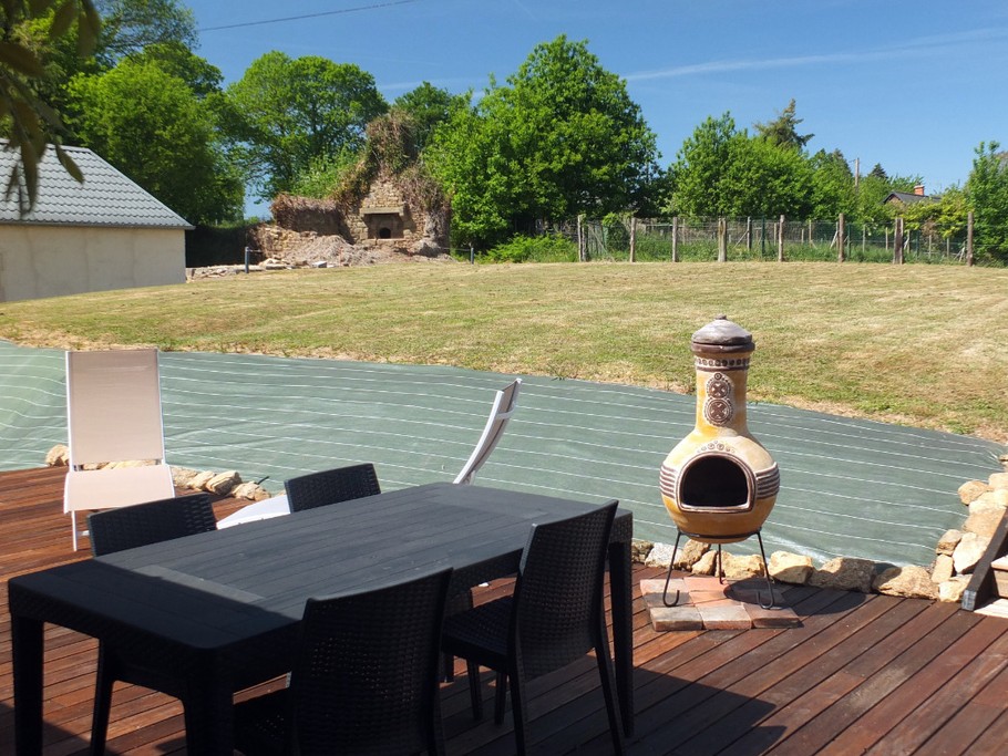 La terrasse et le jardin