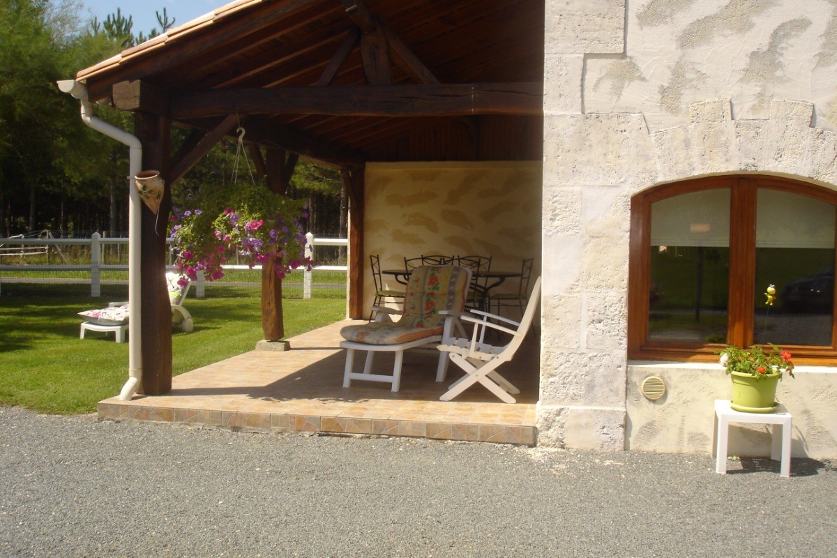 Terrasse couverte