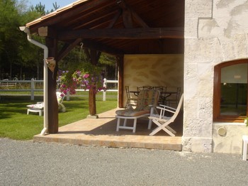 Terrasse couverte