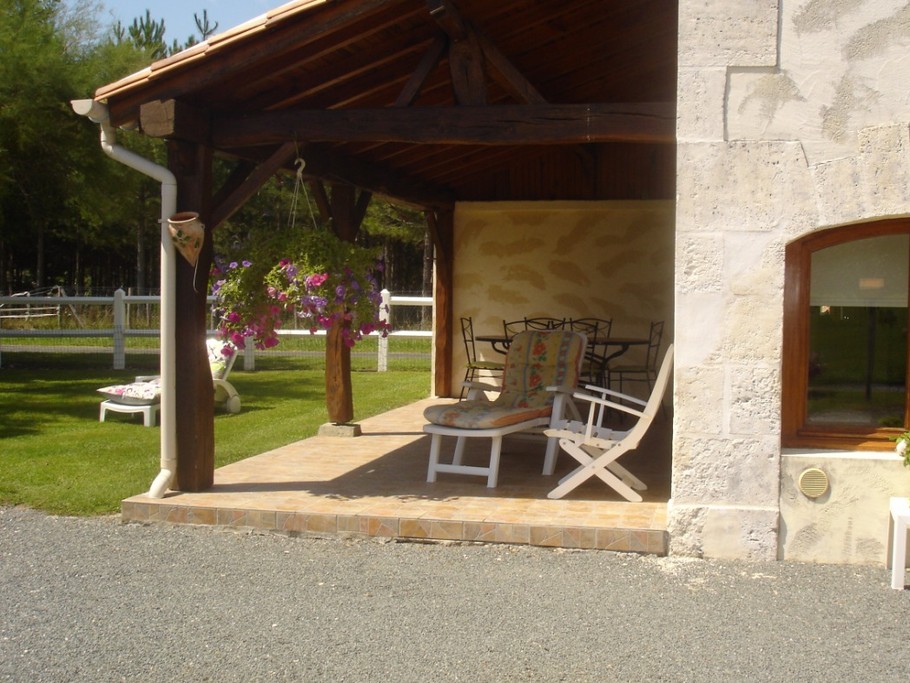 Terrasse couverte