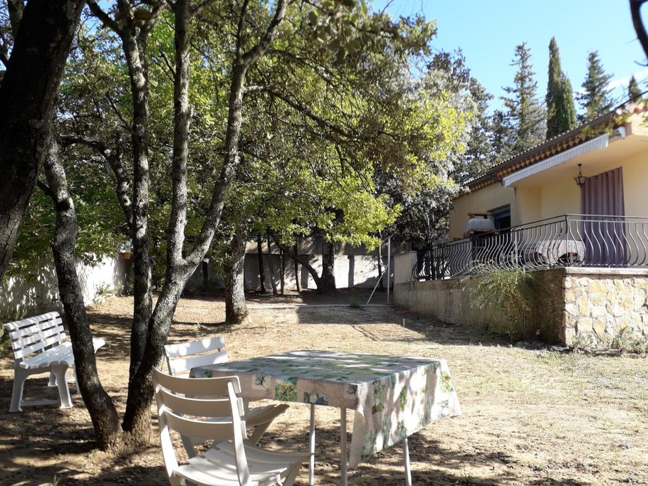 Vue du jardin privatif