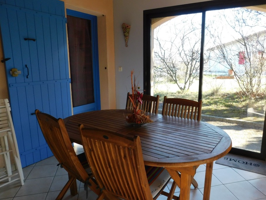 Véranda côté jardin