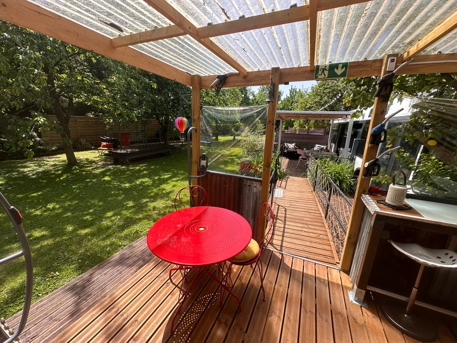 Terrasse du Terminusbus - Crèvecoeur le Grand - Oise - Hauts de France