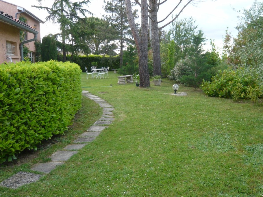 un coin du jardin