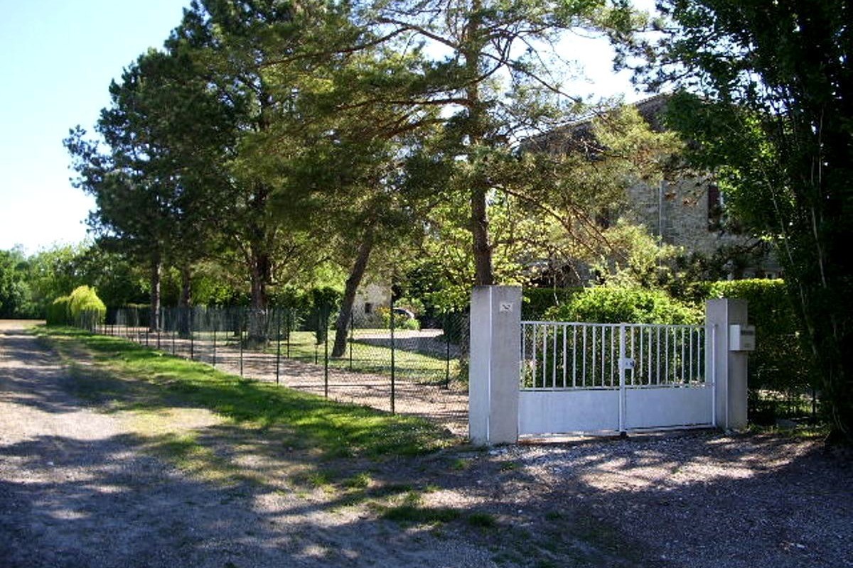 Entrée privée Gîte