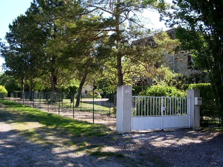 Entrée privée Gîte