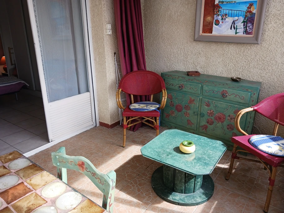 Balcon de la 1ère chambre