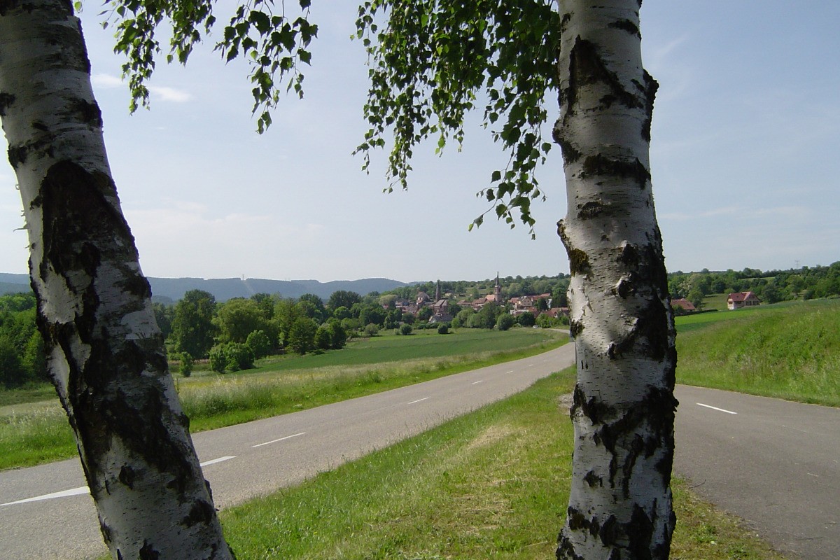 entrée du village