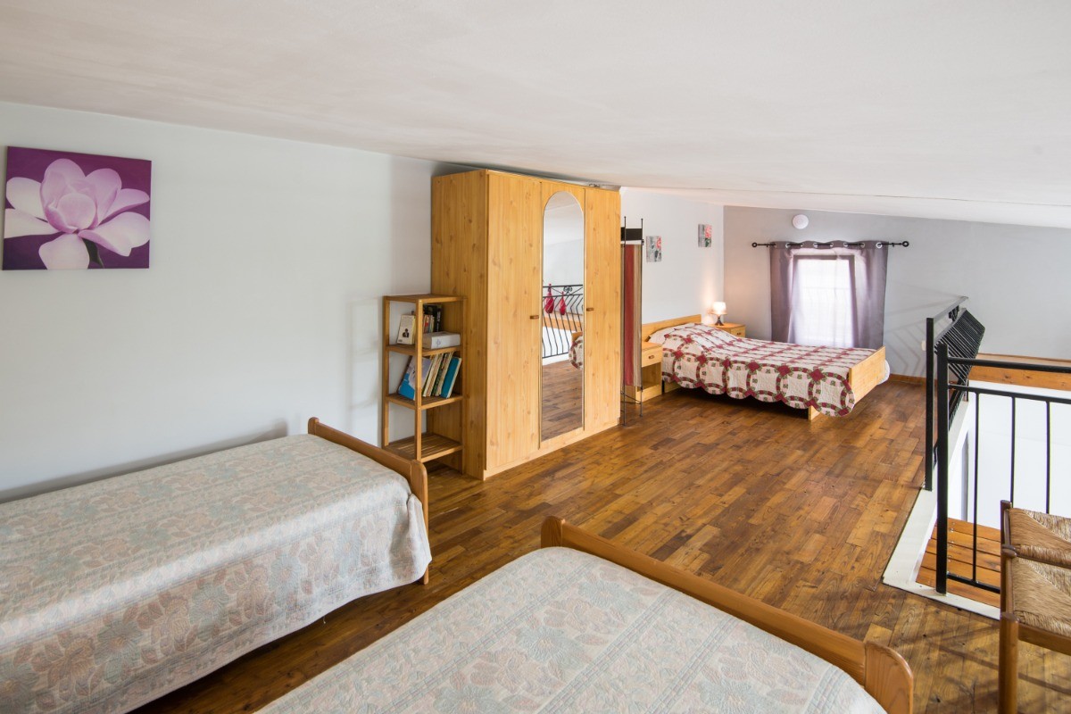 Chambre en mezzanine