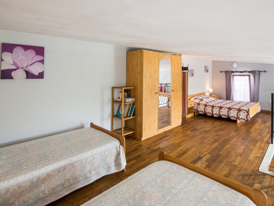 Chambre en mezzanine