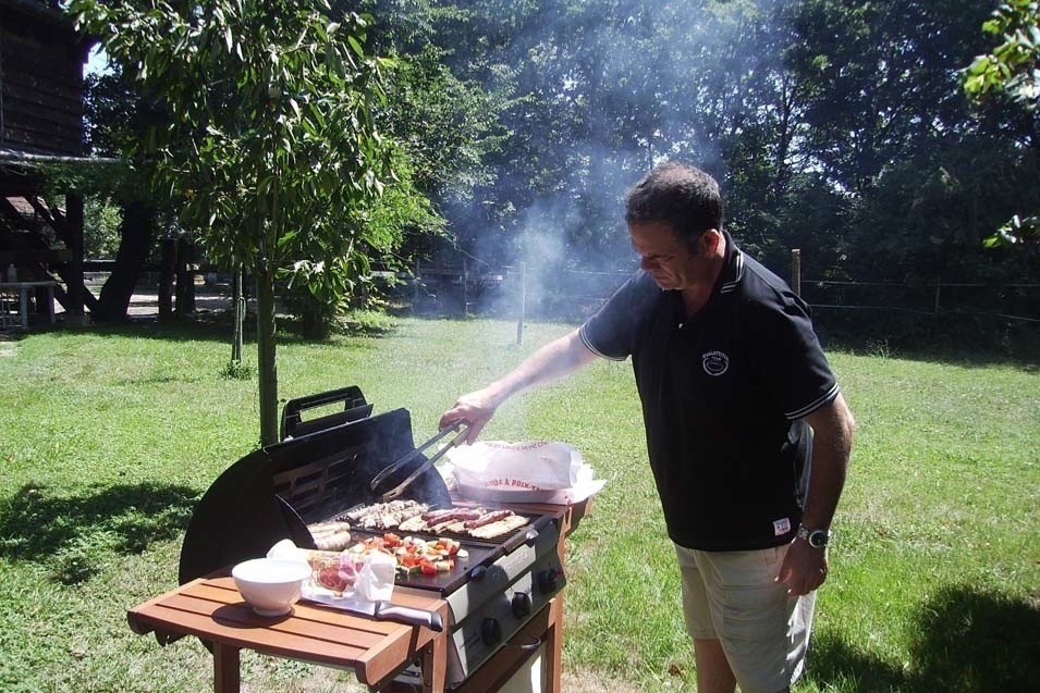 ou pour déguster des grillades aux herbes du jardin.