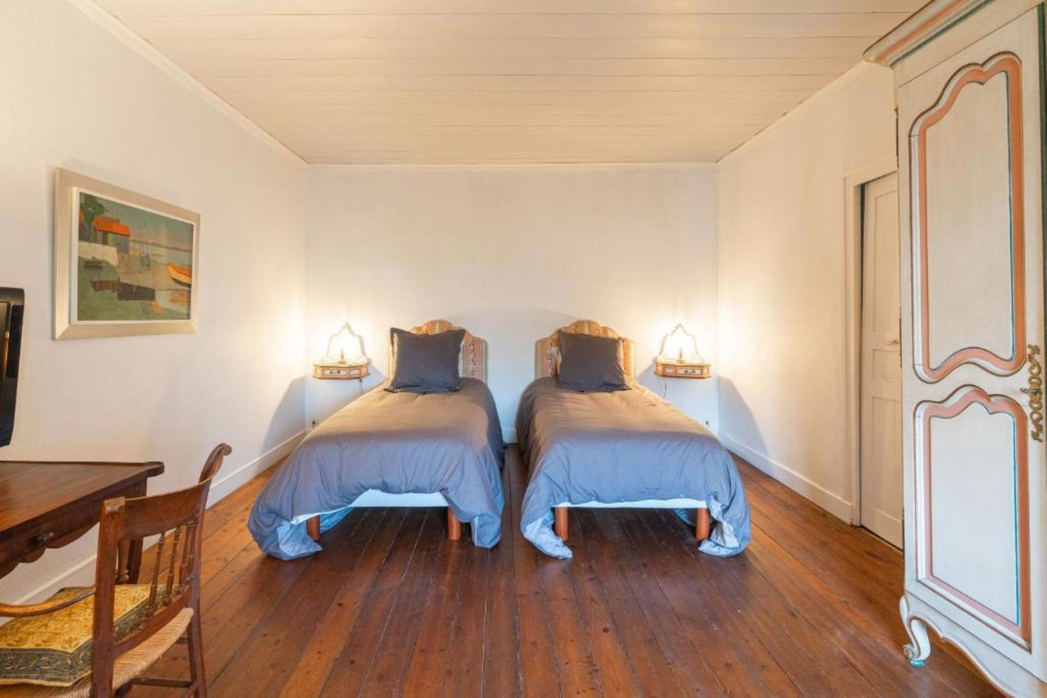 Chambre Pierre-Isaac Gareshé avec télévision et WiFi pour 2 personnes au 1er étage