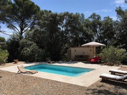 South-facing pool
