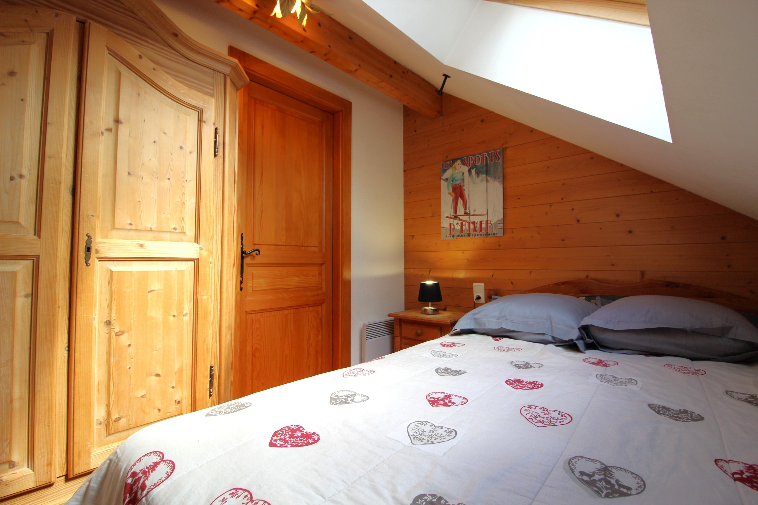 Alcôve, espace chambre n°5 - Chalet de la Roche du Page