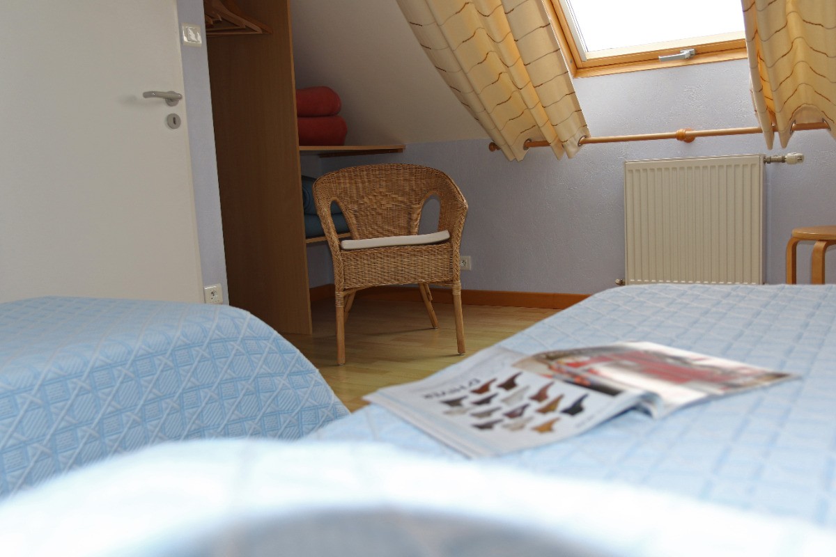 Chambre bleue