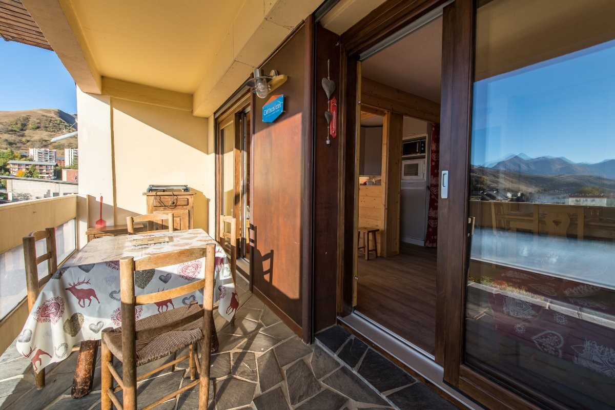Studio Les Aiguilles n°98 La Toussuire Domaine skiable Les Sybelles