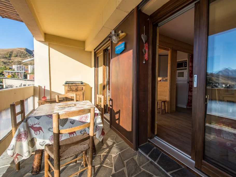 Studio Les Aiguilles n°98 La Toussuire Domaine skiable Les Sybelles