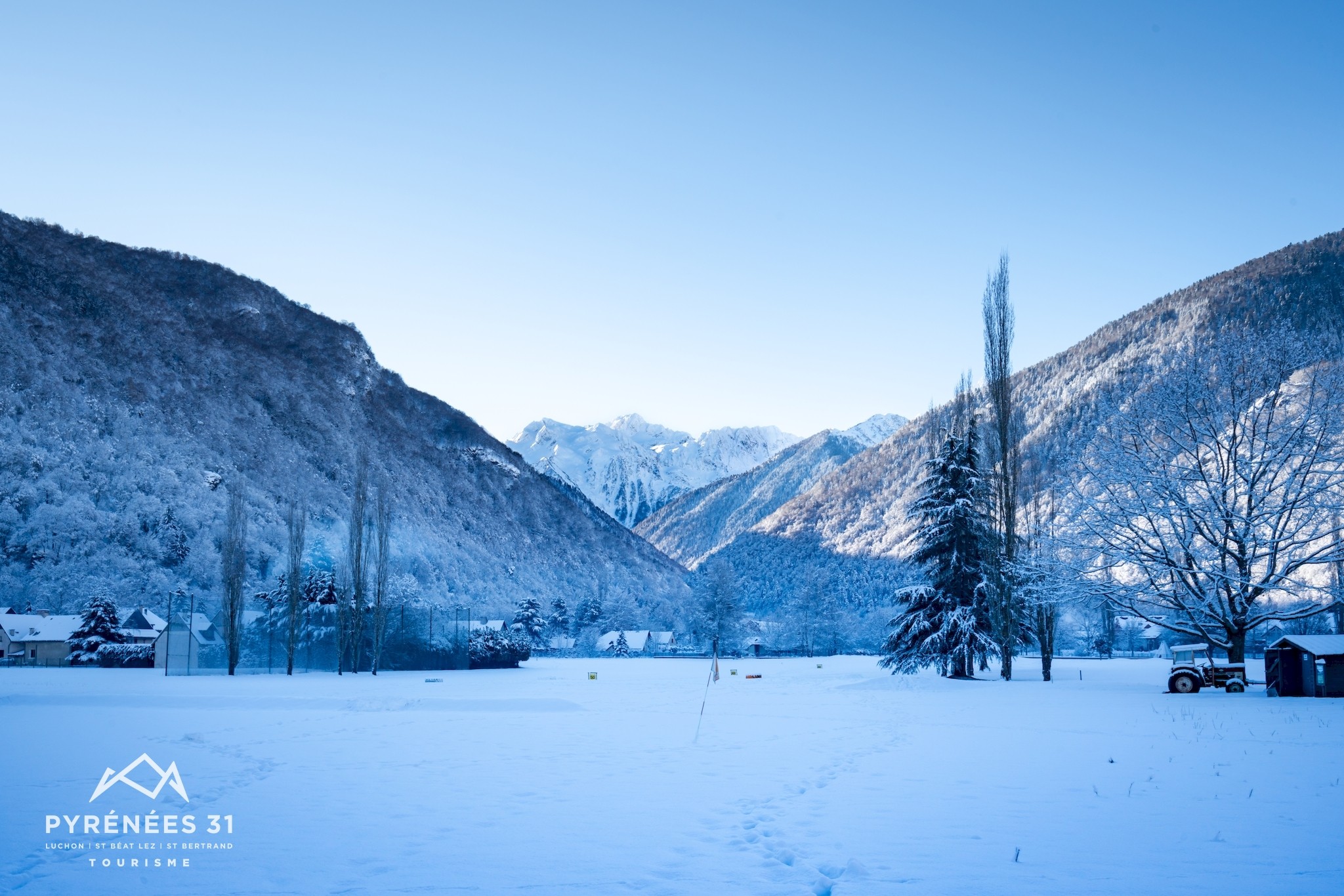Luchon sous la neige